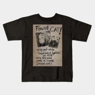 Trash cat Kids T-Shirt